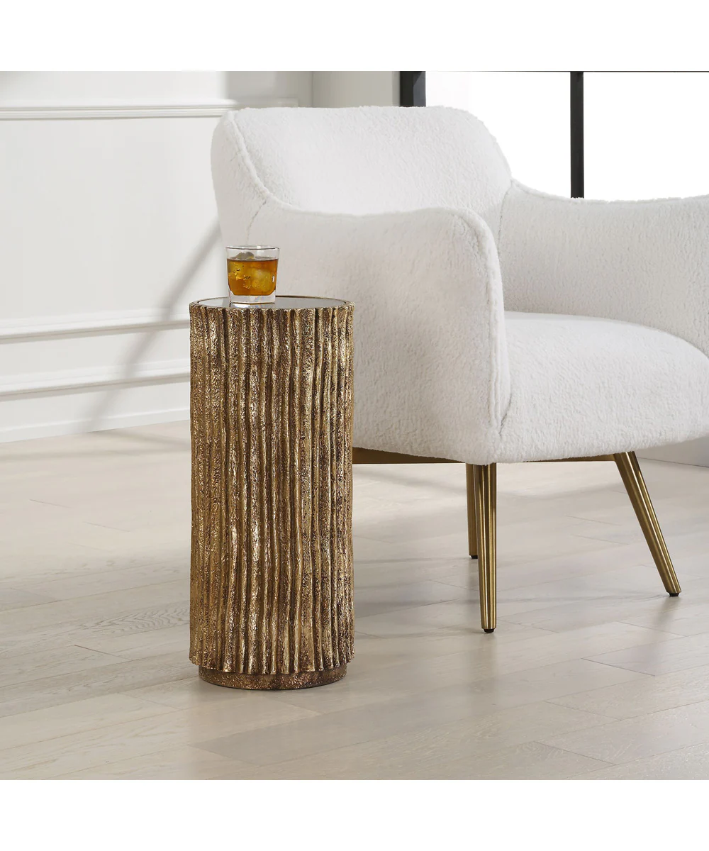 Echo Brass Drink Table - Image 2