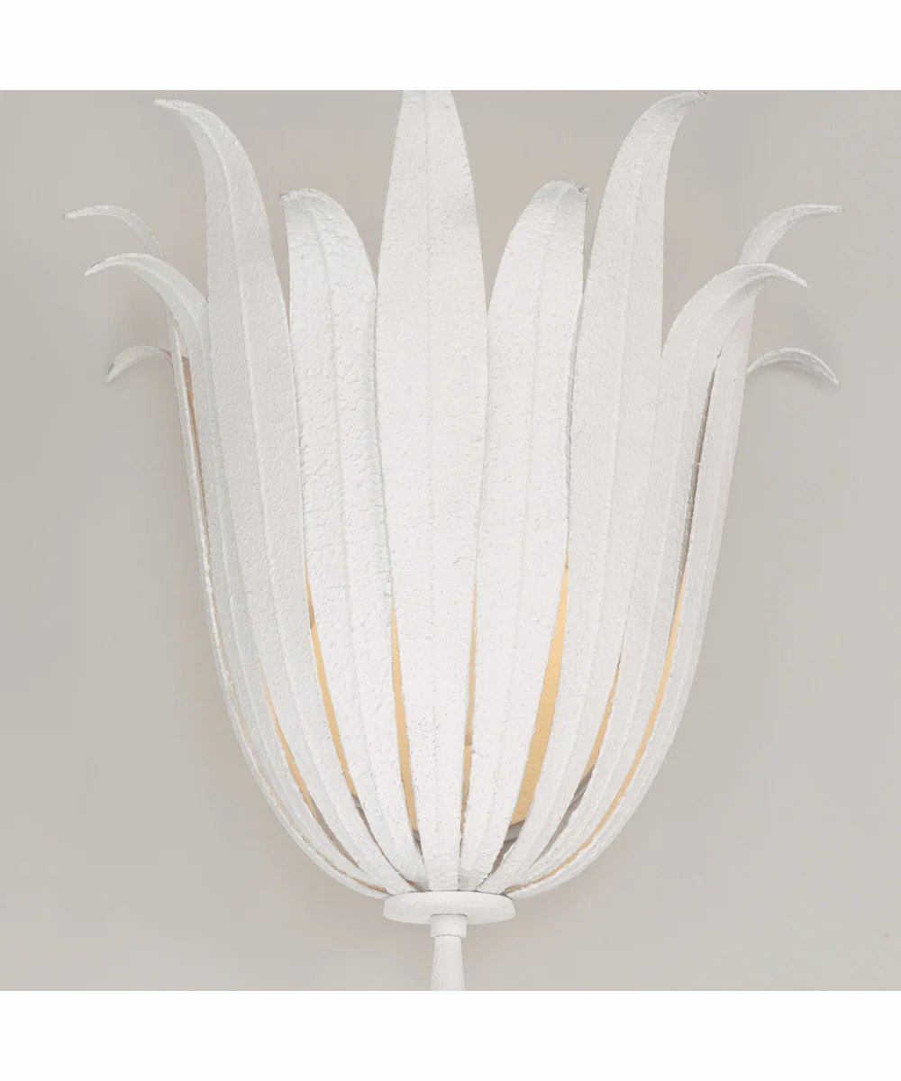 Eden 1-Light Sconce Textured White - Image 3