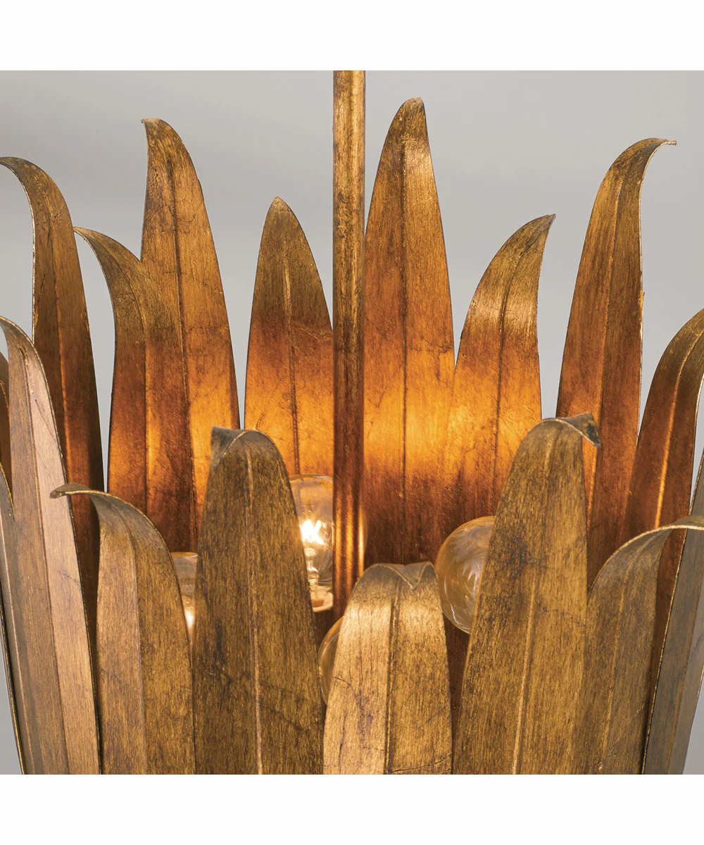Eden 4-Light Pendant Antique Gold - Image 3