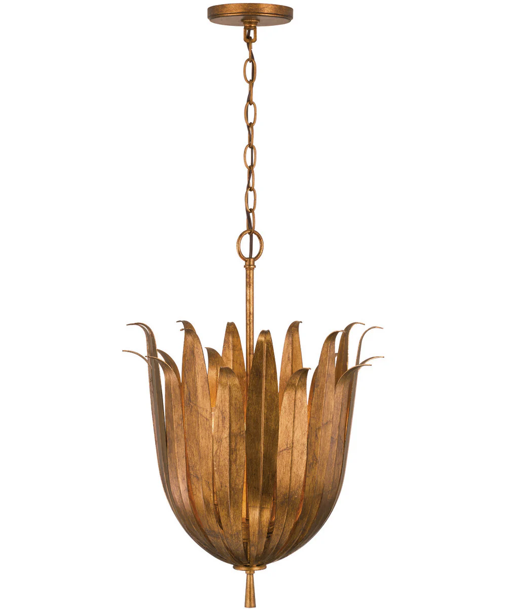 Eden 4-Light Pendant Antique Gold - Image 4