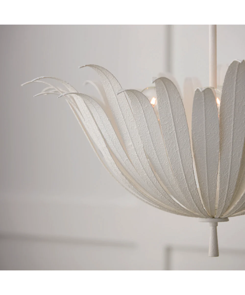 Eden 4-Light Pendant Textured White - Image 3