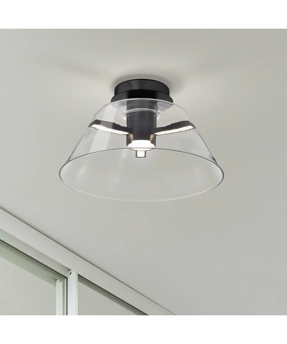 Edmond  Close-to-Ceiling Matte Black - Image 3