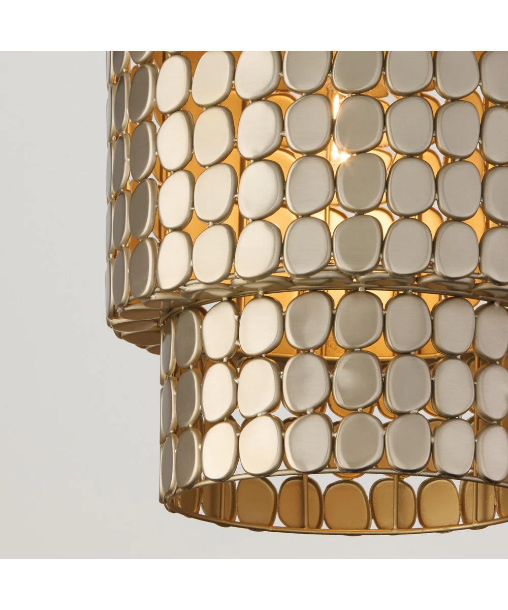 Eliana 1-Light Pendant Champagne Brass - Image 3