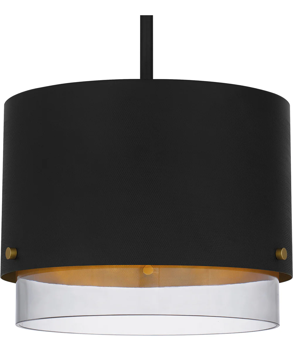 Elio Small 3-light Mini Pendant Matte Black - Image 5