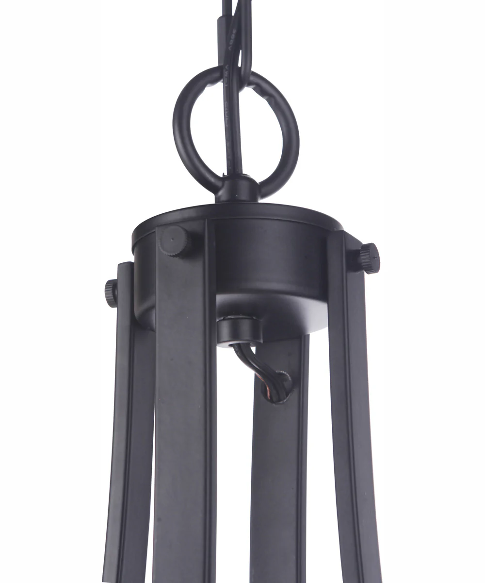 Elliot 5-Light Chandelier Flat Black - Image 7