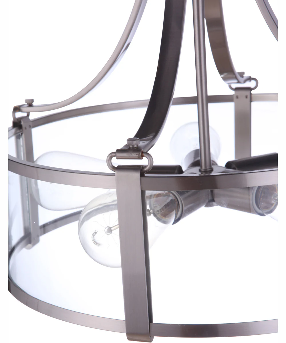 Elliot 5-Light Pendant Brushed Polished Nickel - Image 11