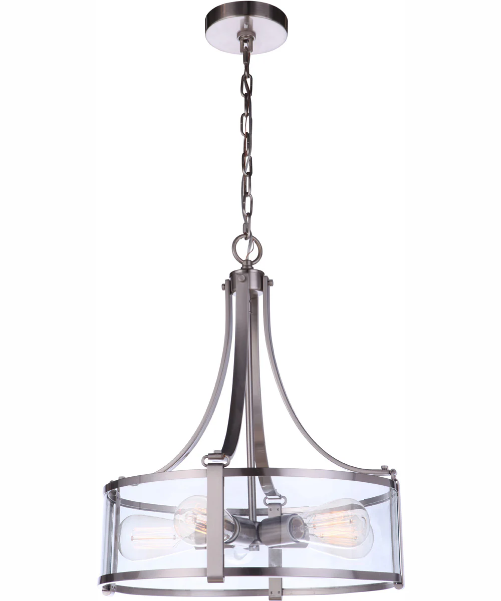 Elliot 5-Light Pendant Brushed Polished Nickel - Image 2