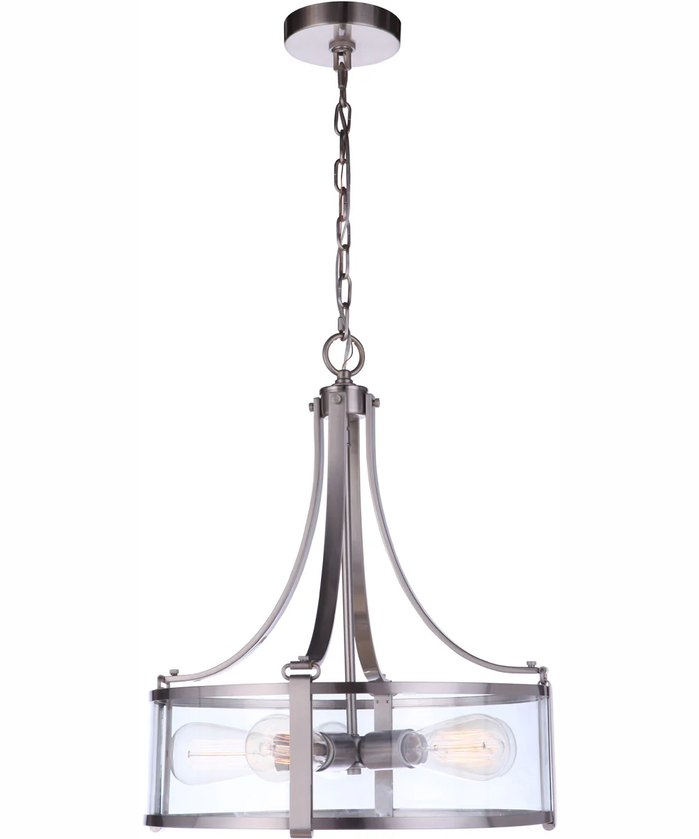 Elliot 5-Light Pendant Brushed Polished Nickel - Image 3