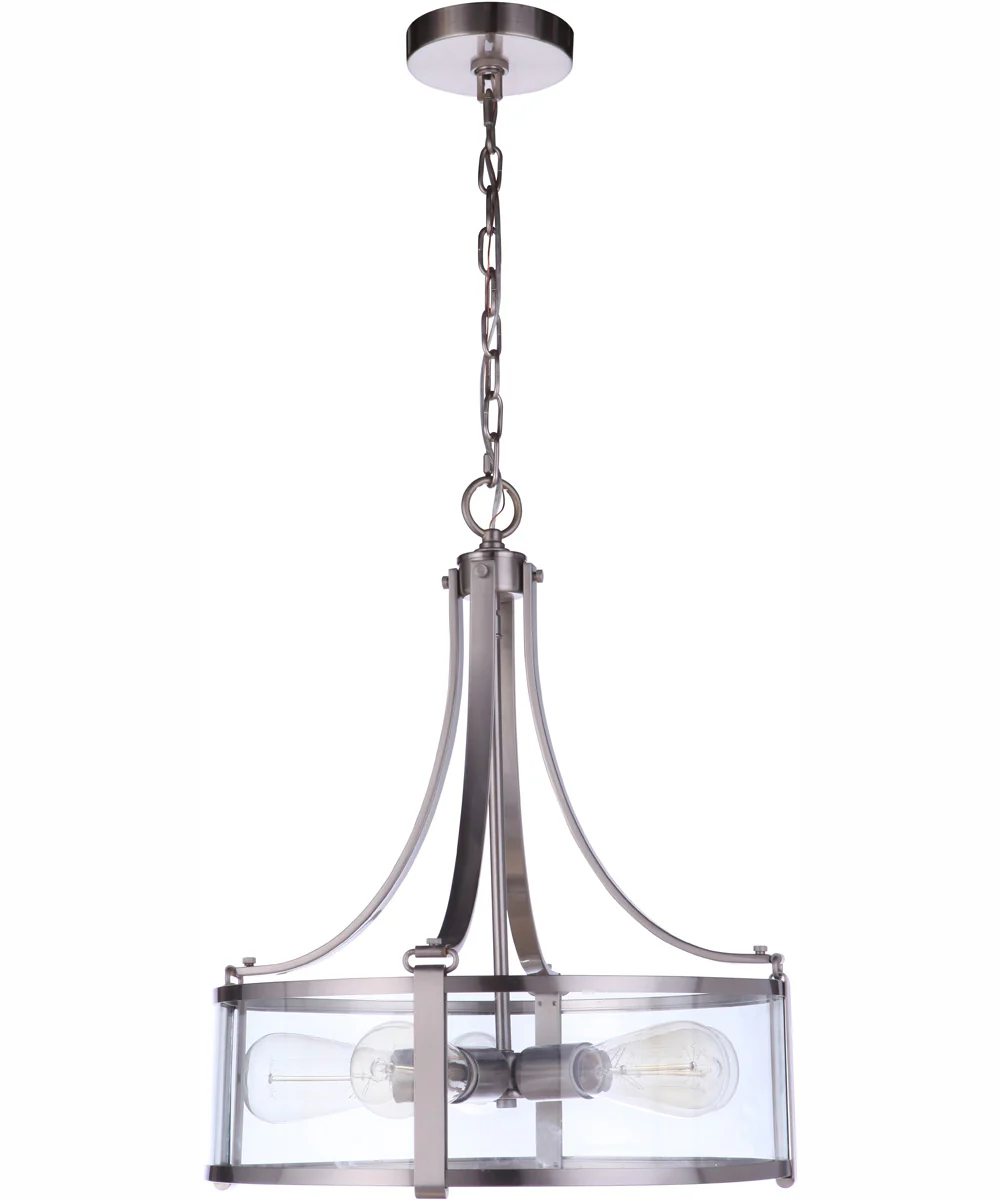 Elliot 5-Light Pendant Brushed Polished Nickel - Image 4