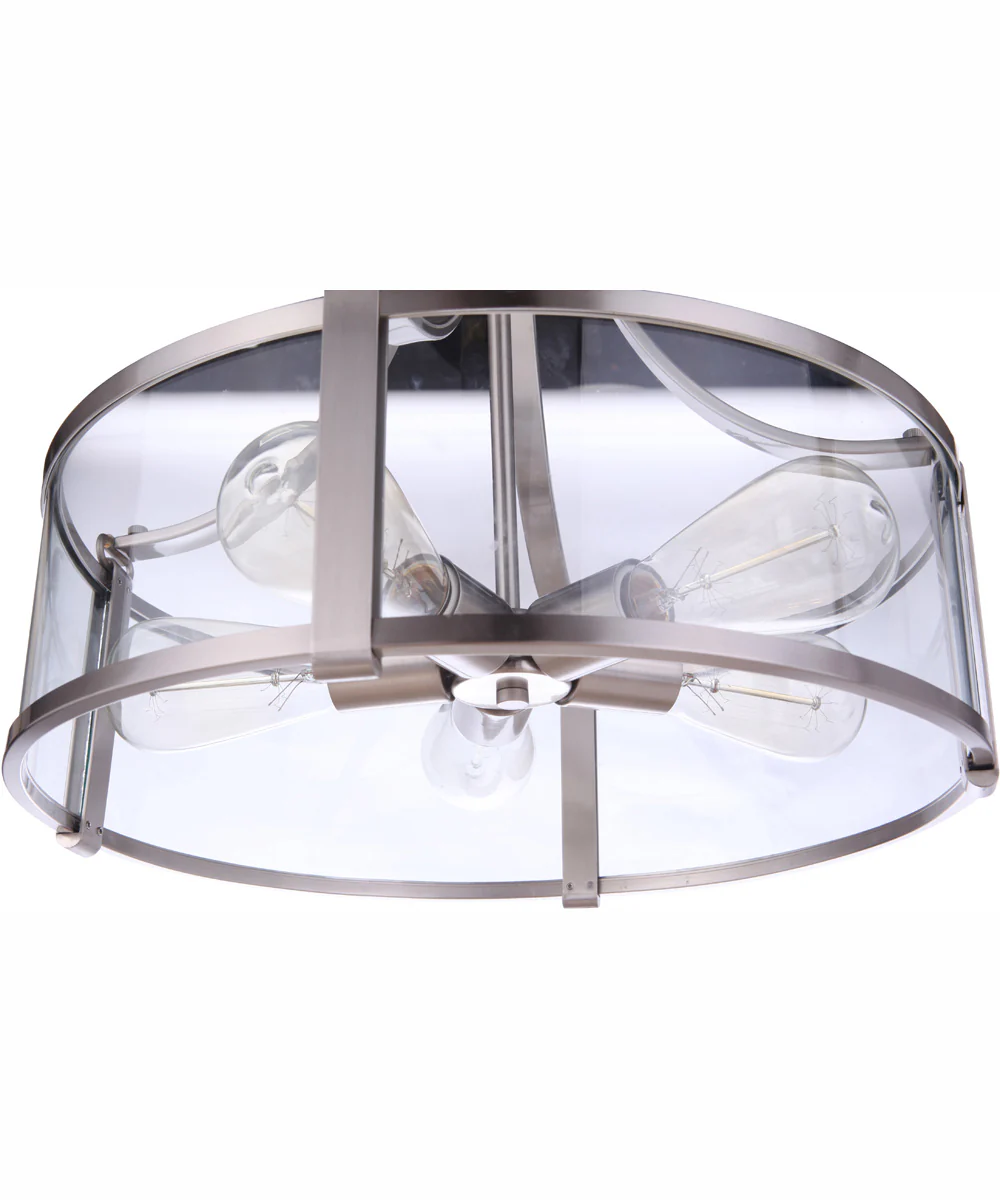 Elliot 5-Light Pendant Brushed Polished Nickel - Image 6