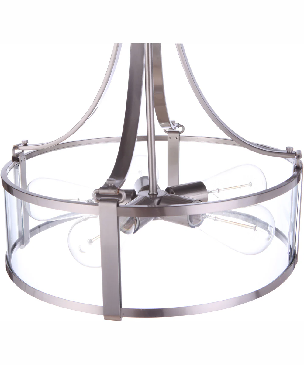Elliot 5-Light Pendant Brushed Polished Nickel - Image 7