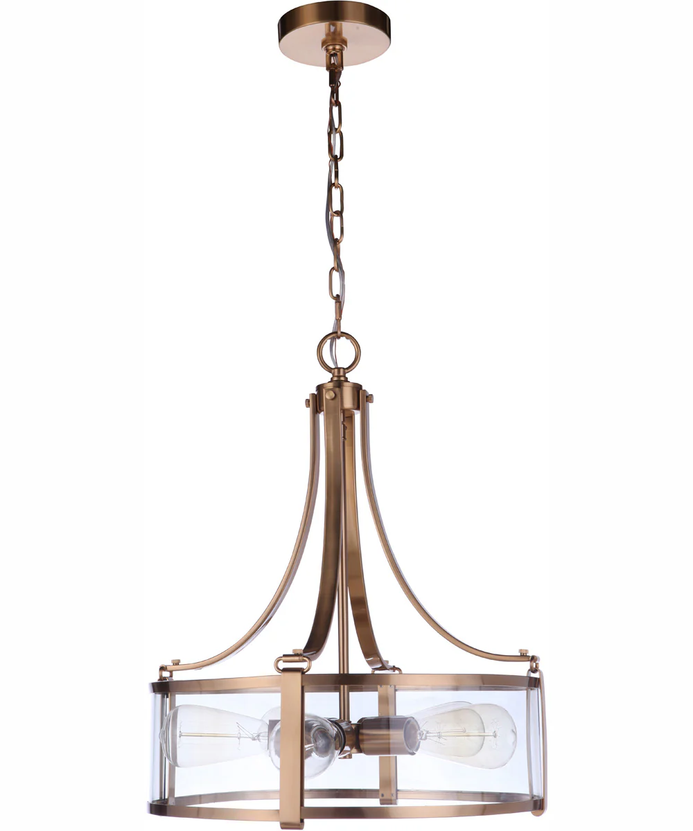 Elliot 5-Light Pendant Satin Brass - Image 5