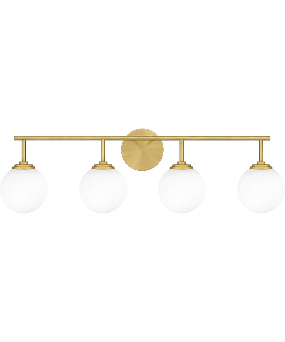 Eloise Extra Large 4-light Bath Light Aged Brass - Image 2