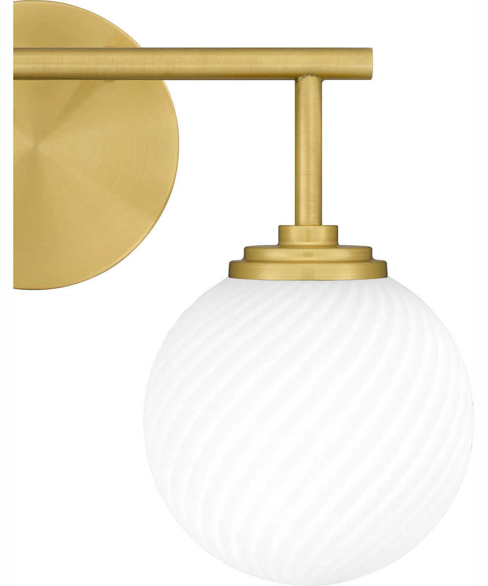 Eloise Medium 2-light Bath Light Aged Brass - Image 6