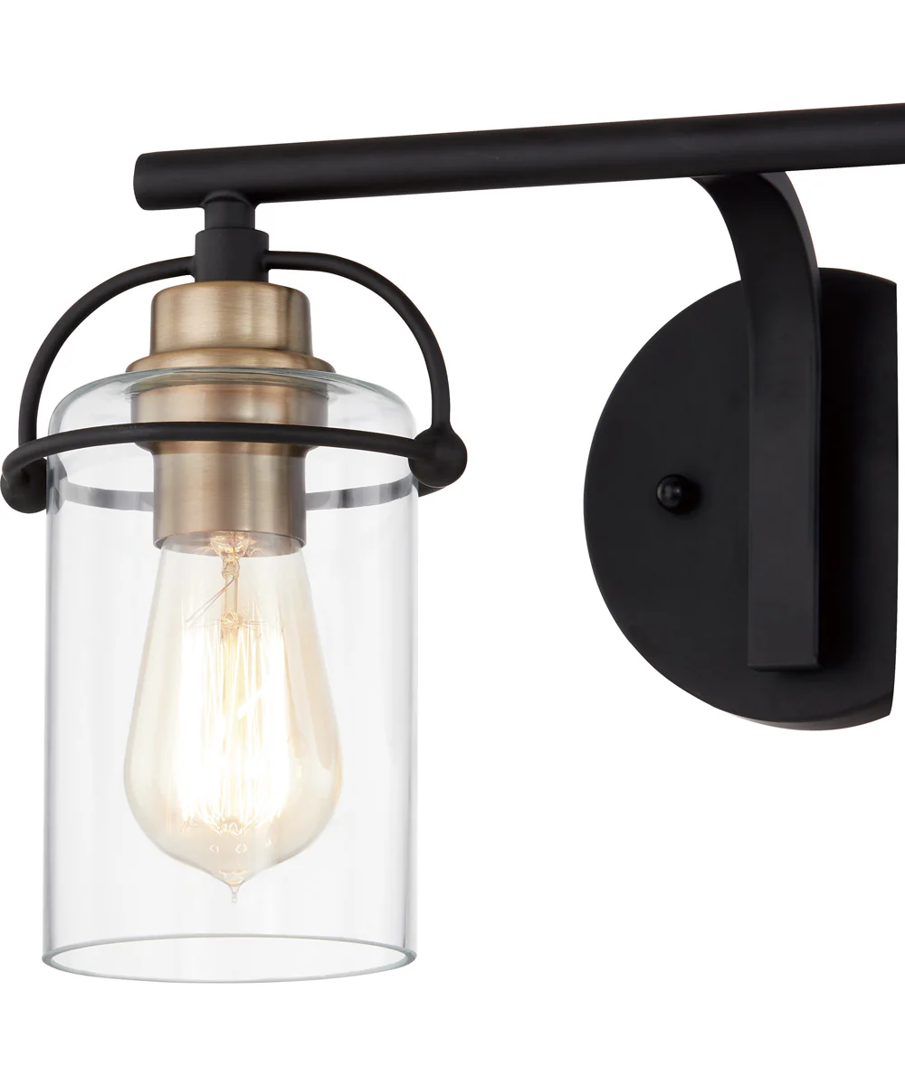Emerson Medium 2-light Bath Light Matte Black - Image 6