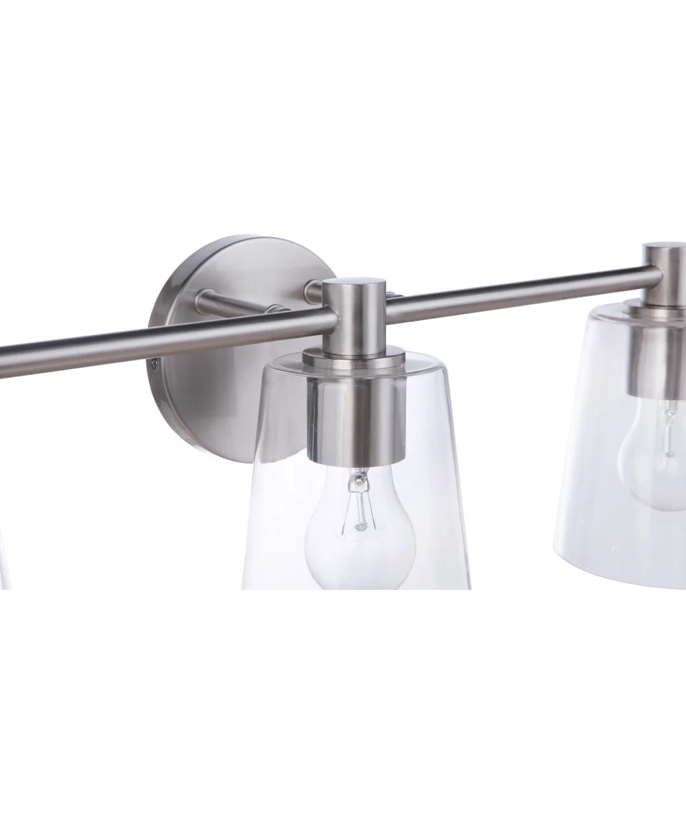 Emilio 3-Light Vanity Brushed Polished Nickel - Image 7