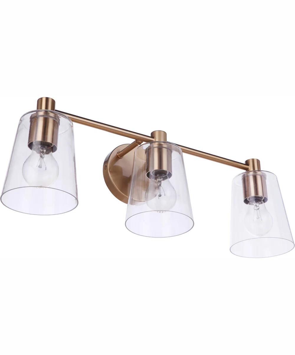 Emilio 3-Light Vanity Satin Brass - Image 6