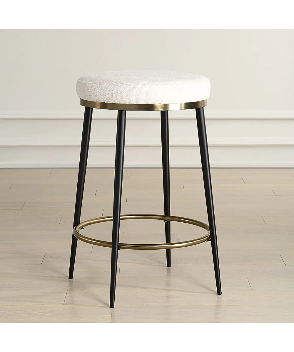 Ensemble Cream Counter Stool - Image 2