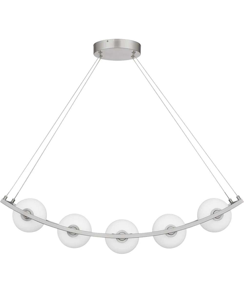 Enzo 5-light Island Light Brushed Nickel - Image 3