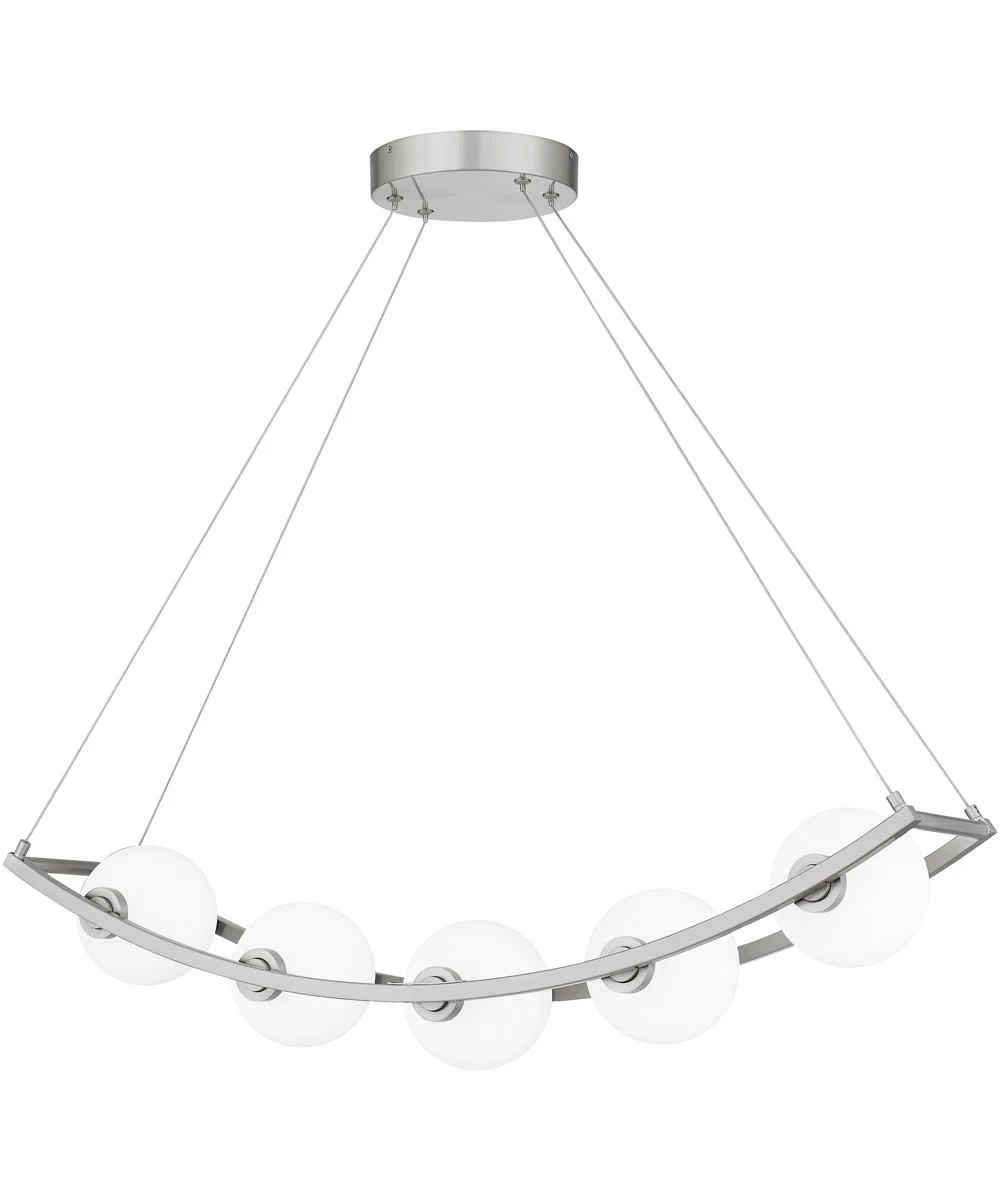 Enzo 5-light Island Light Brushed Nickel - Image 4