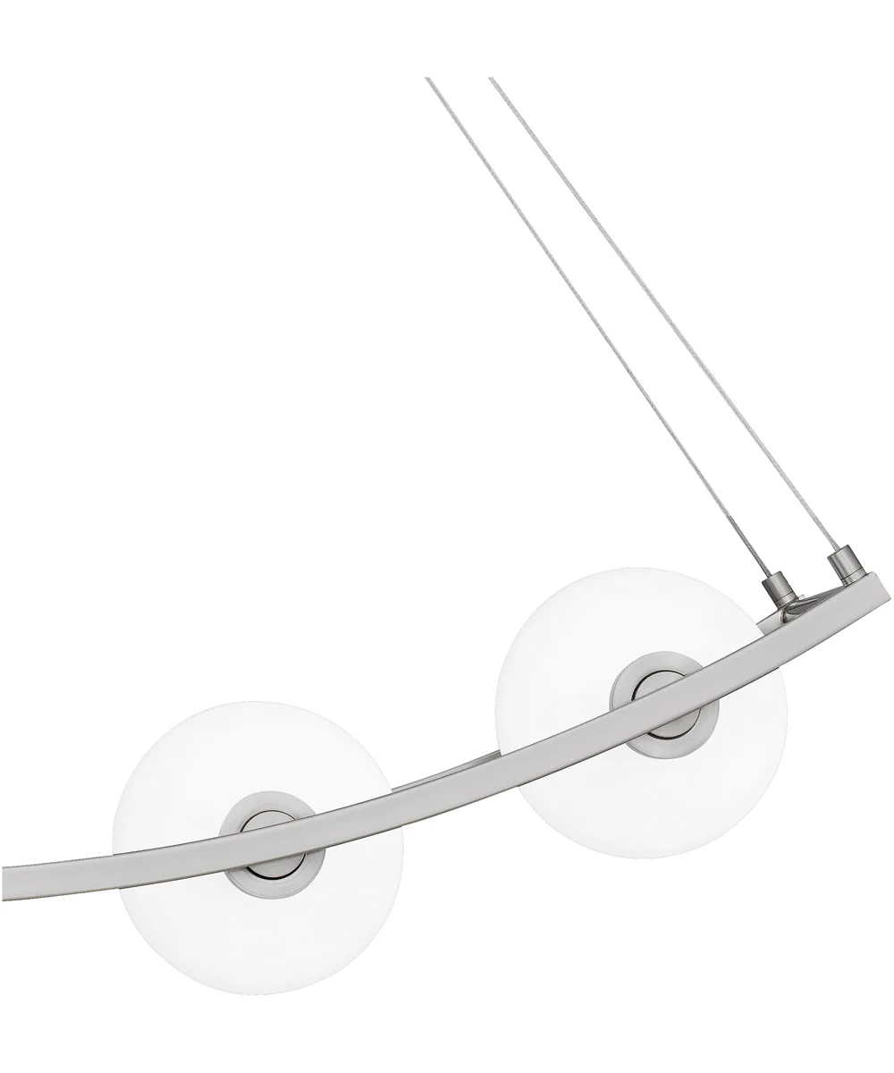 Enzo 5-light Island Light Brushed Nickel - Image 6
