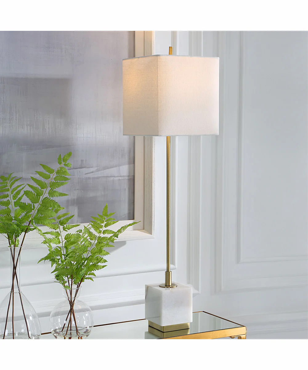 Escort Brass Buffet Lamp - Image 2