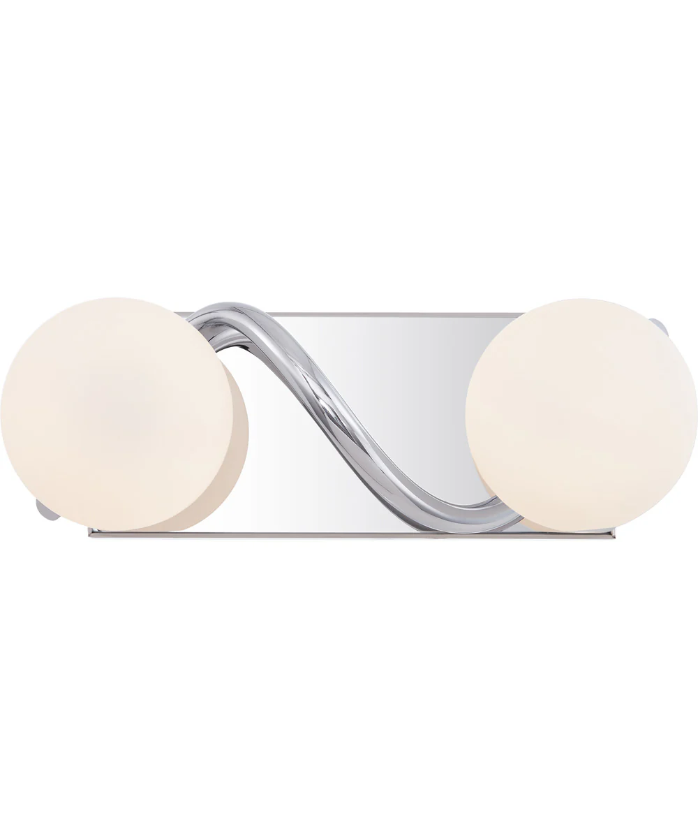 Essence 2-light Bath Light Polished Chrome - Image 2