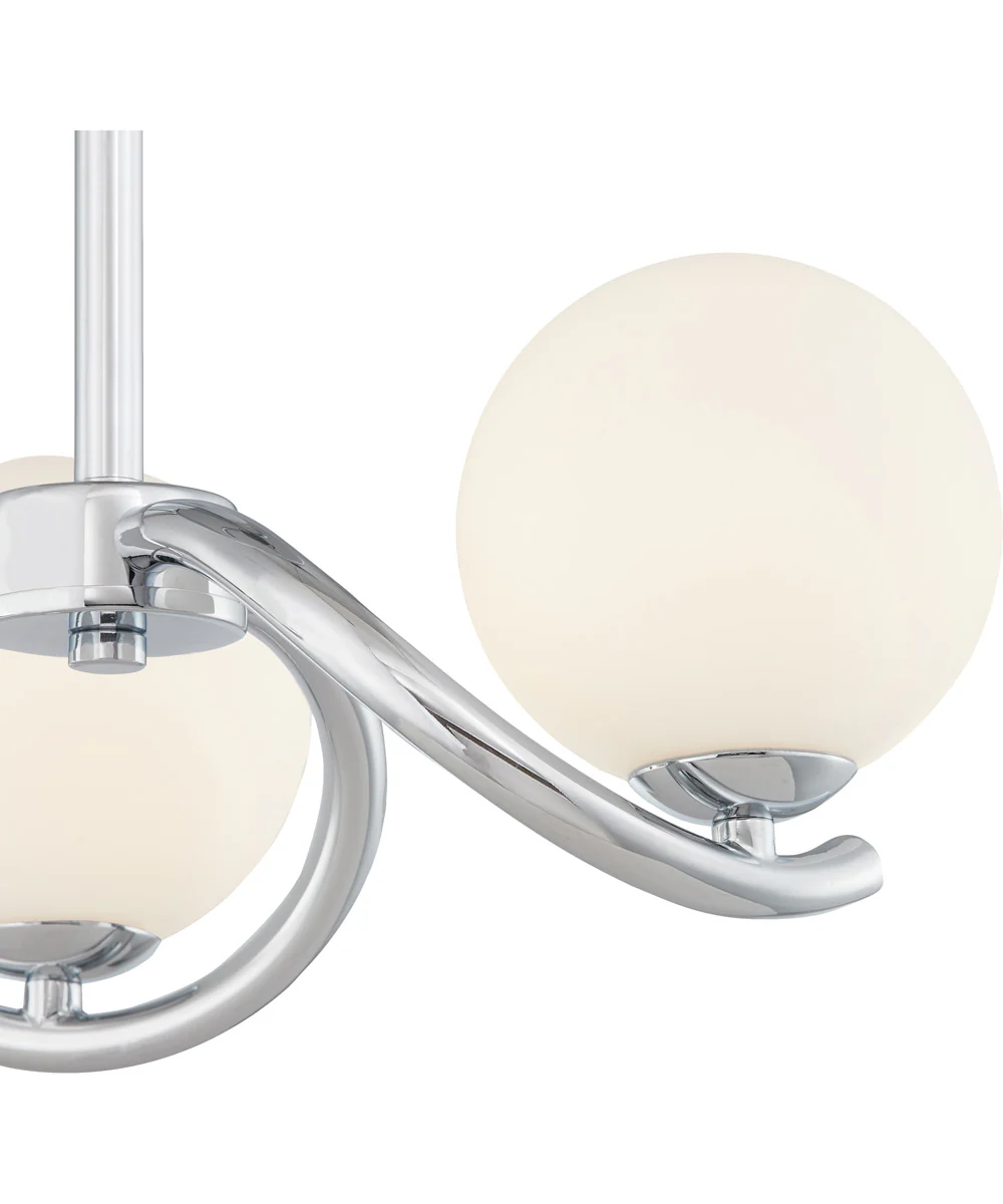 Essence 3-light Semi Flush Mount Polished Chrome - Image 6