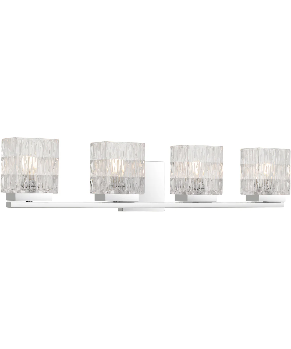 Estelle 4-light Bath Light Polished Chrome