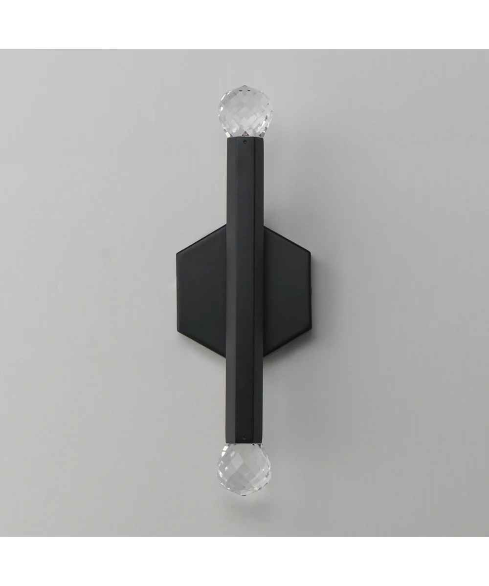 Allumettes 2-Light LED Wall Sconce Black - Image 2