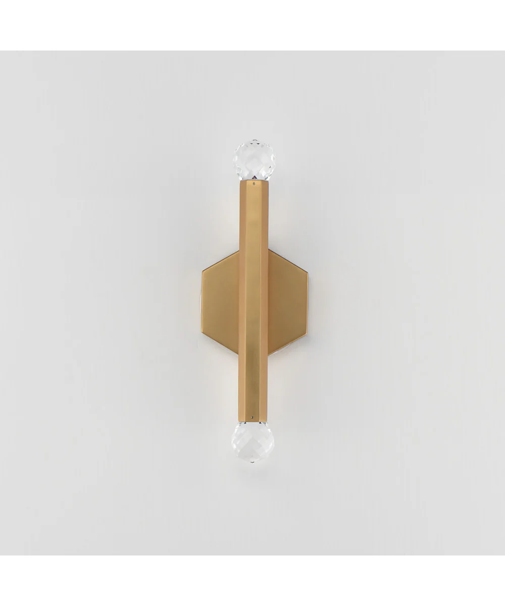 Allumettes 2-Light LED Wall Sconce Gold - Image 2
