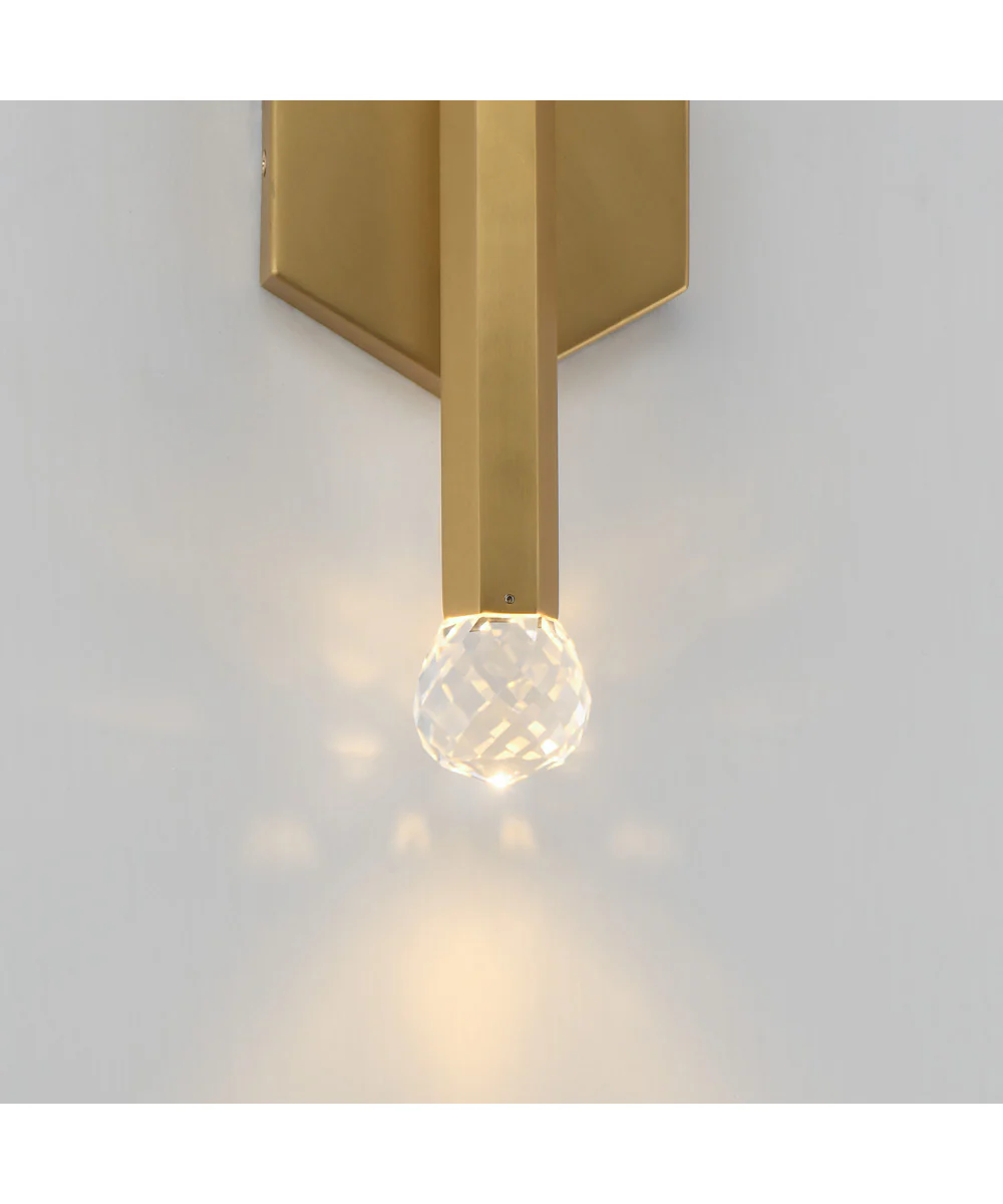 Allumettes 2-Light LED Wall Sconce Gold - Image 6