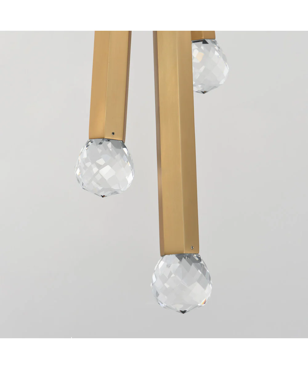 Allumettes 3-Light LED Pendant Gold - Image 4