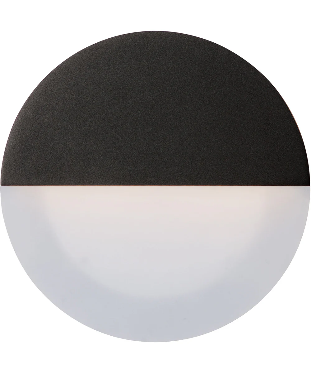 Alumilux Glow LED Outdoor Wall Sconce Black