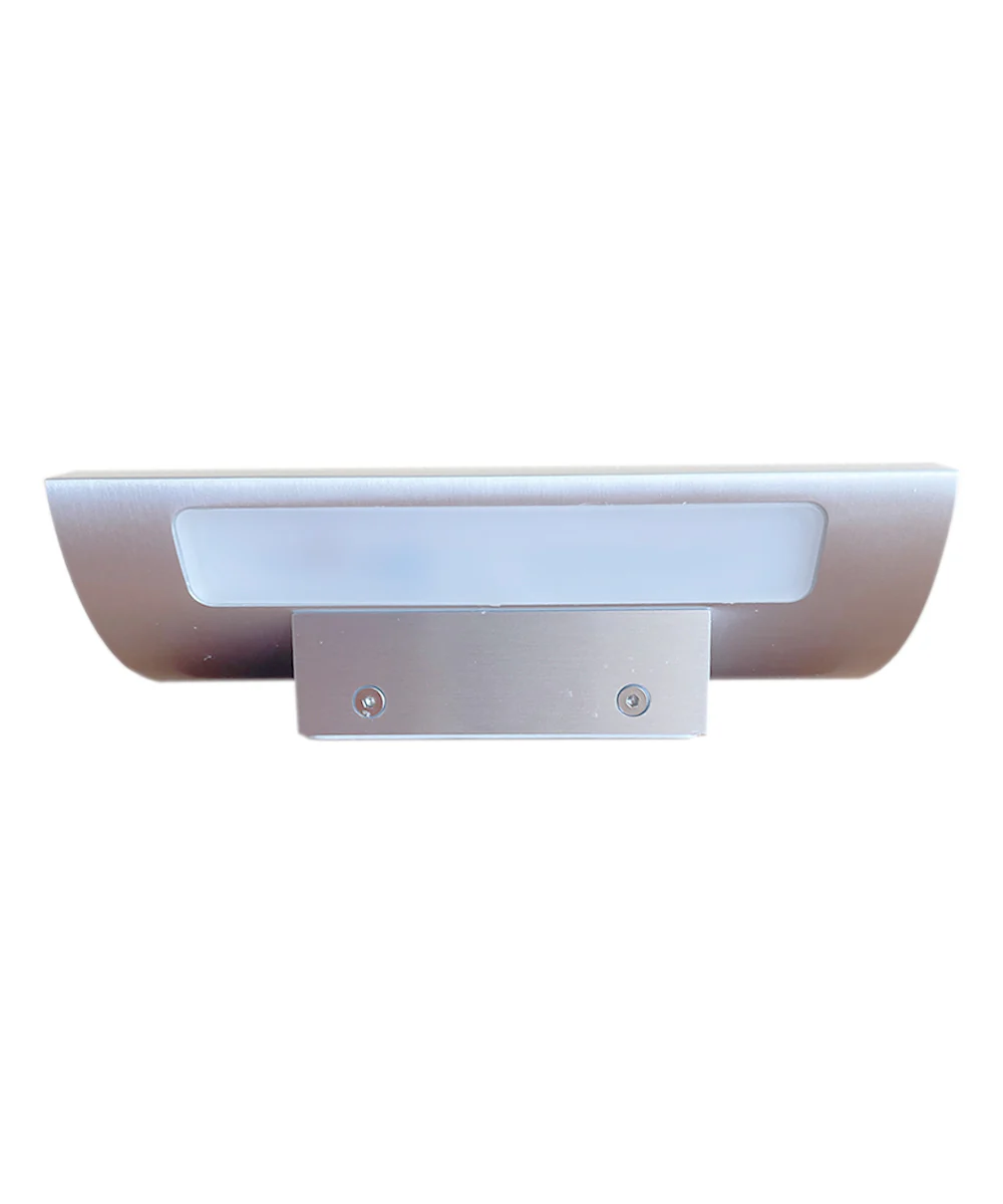 Alumilux Diverge 5"H 2-Light LED Outdoor Wall Sconce Light Fixture Satin Aluminum Finish by ET2 - Image 7