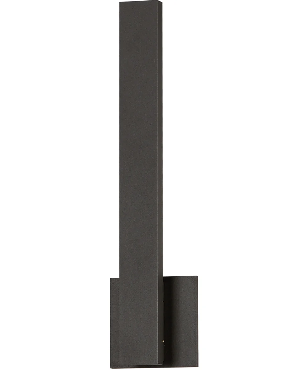 Alumilux Line 5CCT 18 inch LED Outdoor Wall Sconce Architectural Bronze