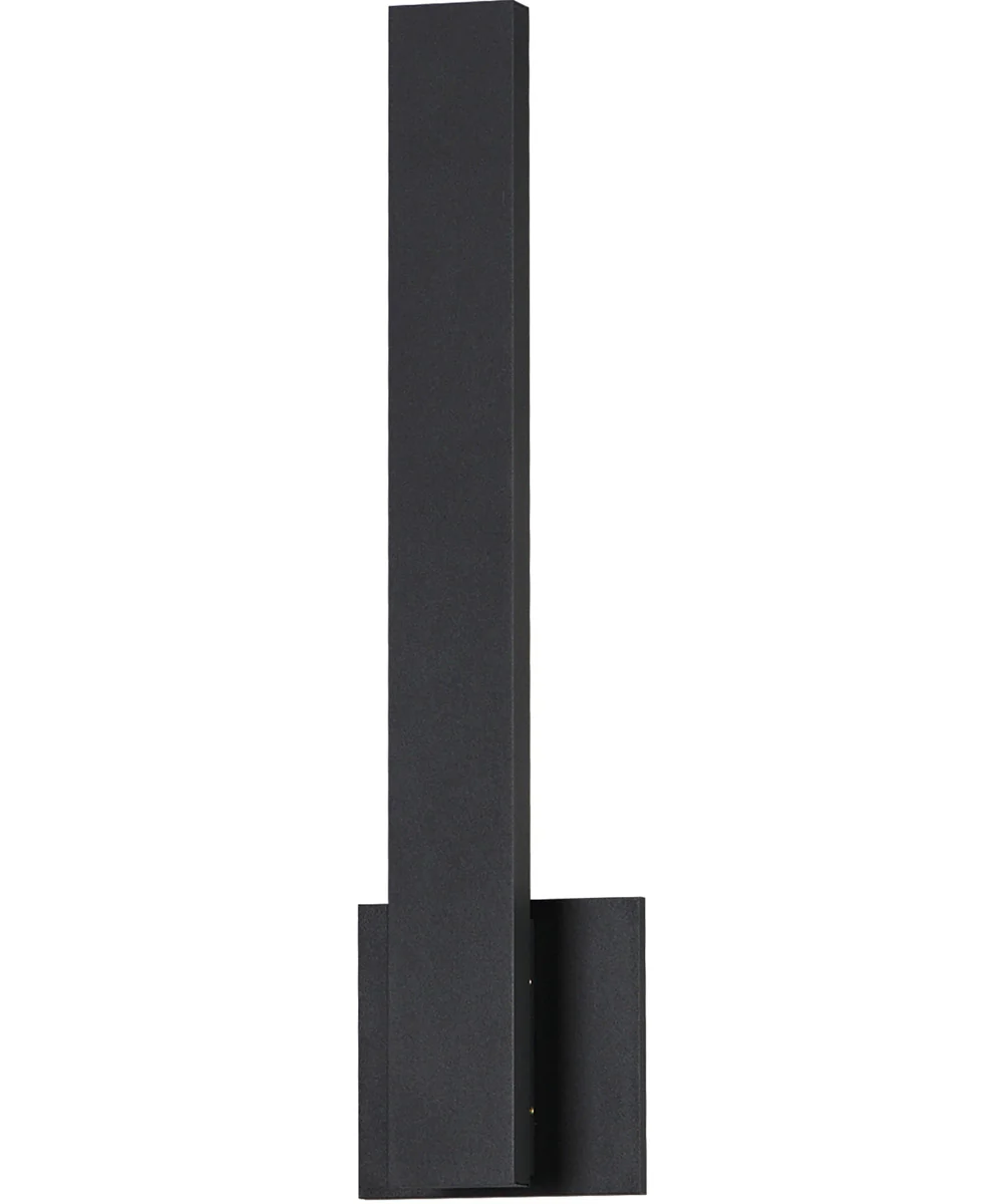 Alumilux Line 5CCT 18 inch LED Outdoor Wall Sconce Black