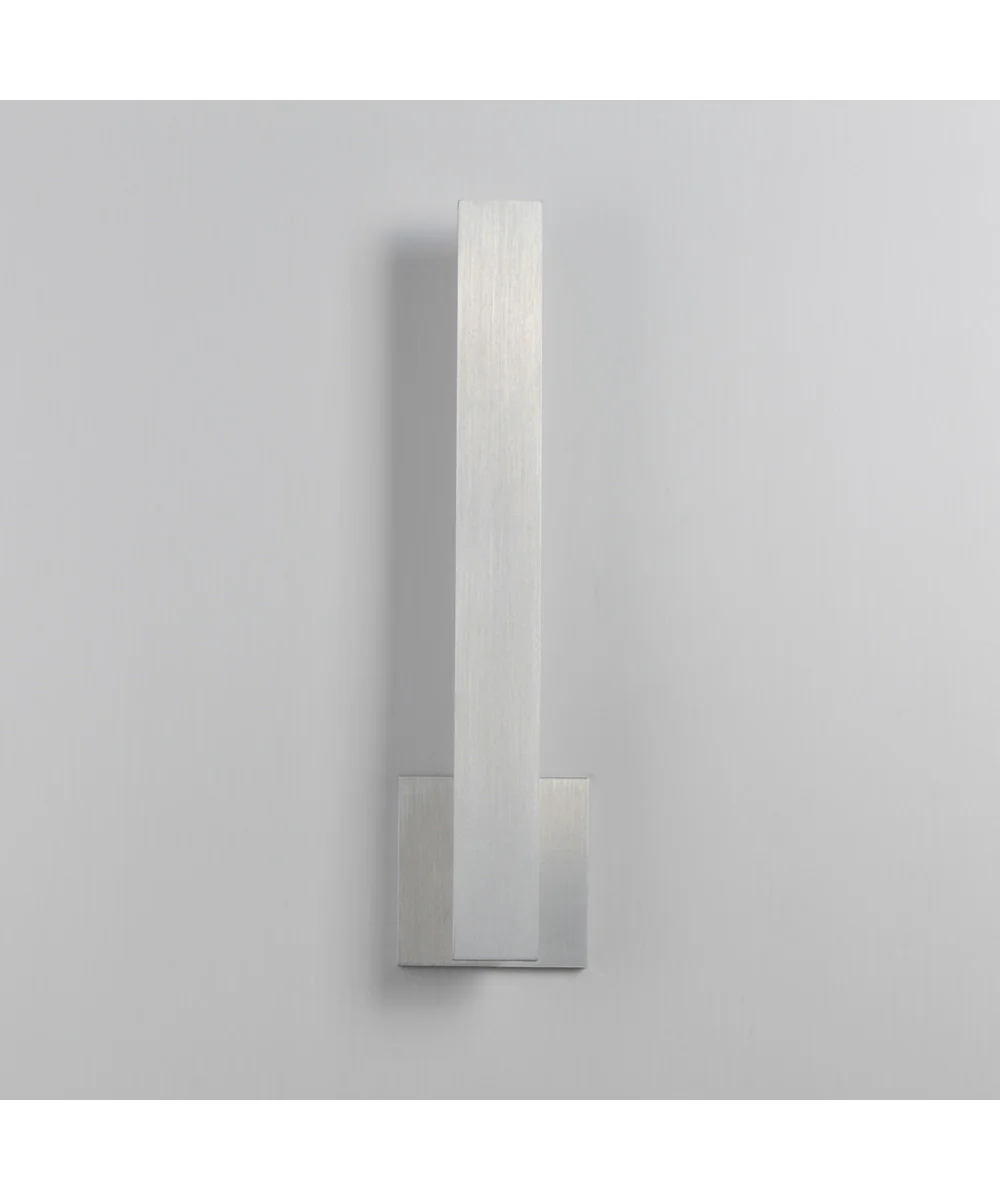 Alumilux Line 5CCT 18 inch LED Outdoor Wall Sconce Satin Aluminum - Image 2