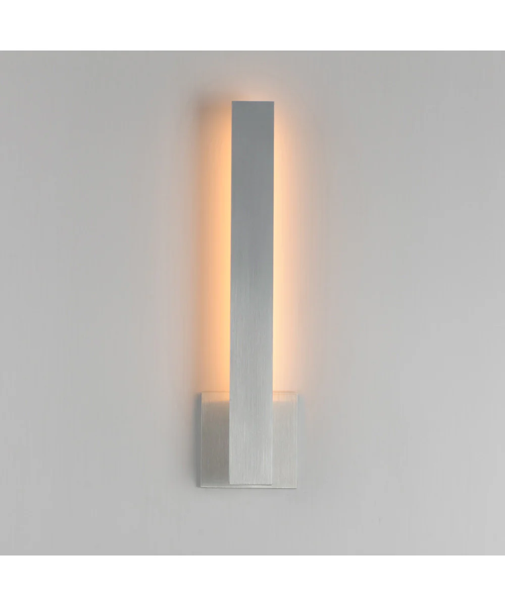 Alumilux Line 5CCT 18 inch LED Outdoor Wall Sconce Satin Aluminum - Image 3
