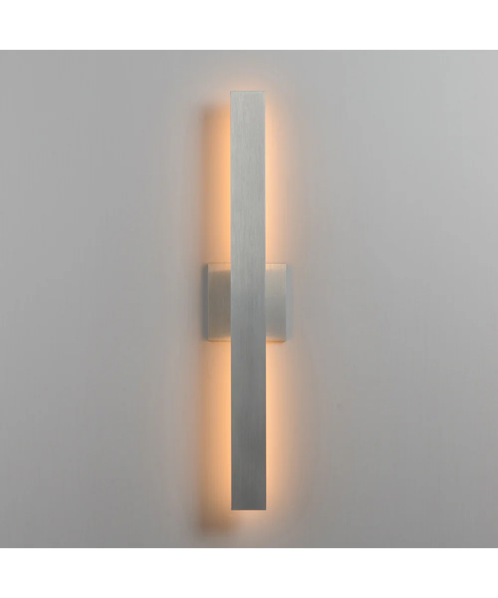 Alumilux Line 5CCT 24 inch LED Outdoor Wall Sconce Satin Aluminum - Image 3