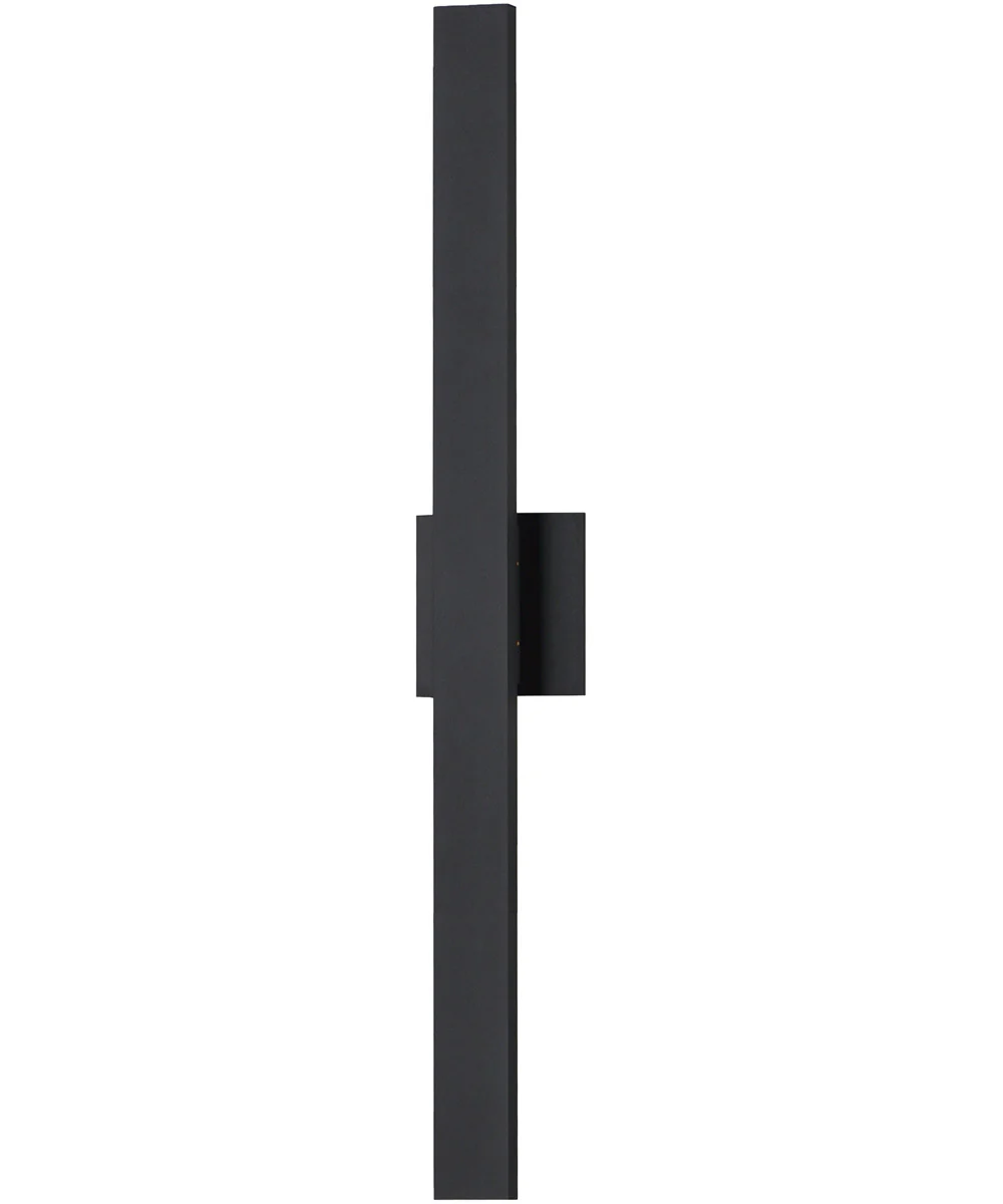 Alumilux Line 5CCT  30 inch LED Outdoor Wall Sconce Black