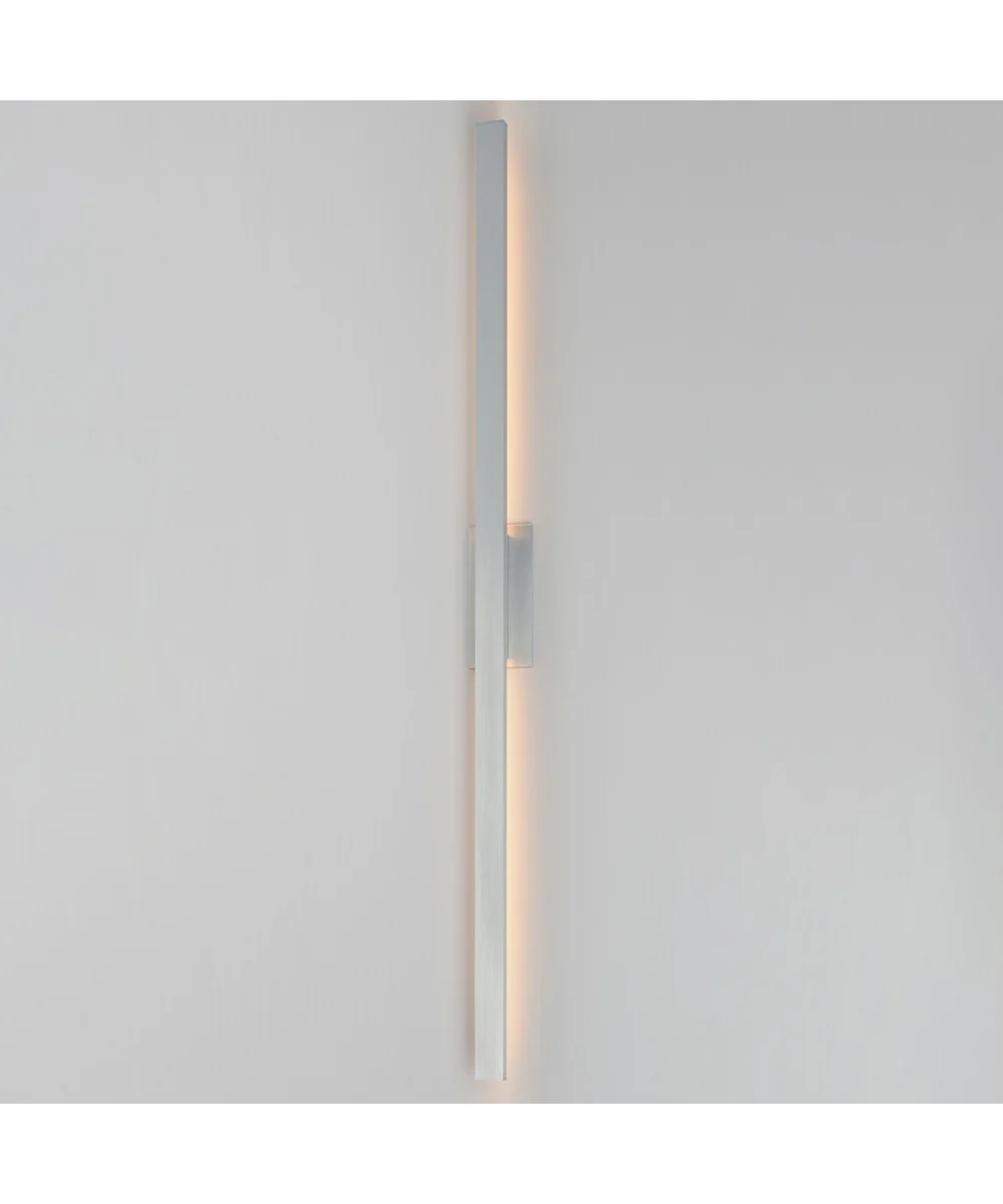 Alumilux Line 5CCT 96 inch LED Outdoor Wall Sconce Satin Aluminum - Image 3
