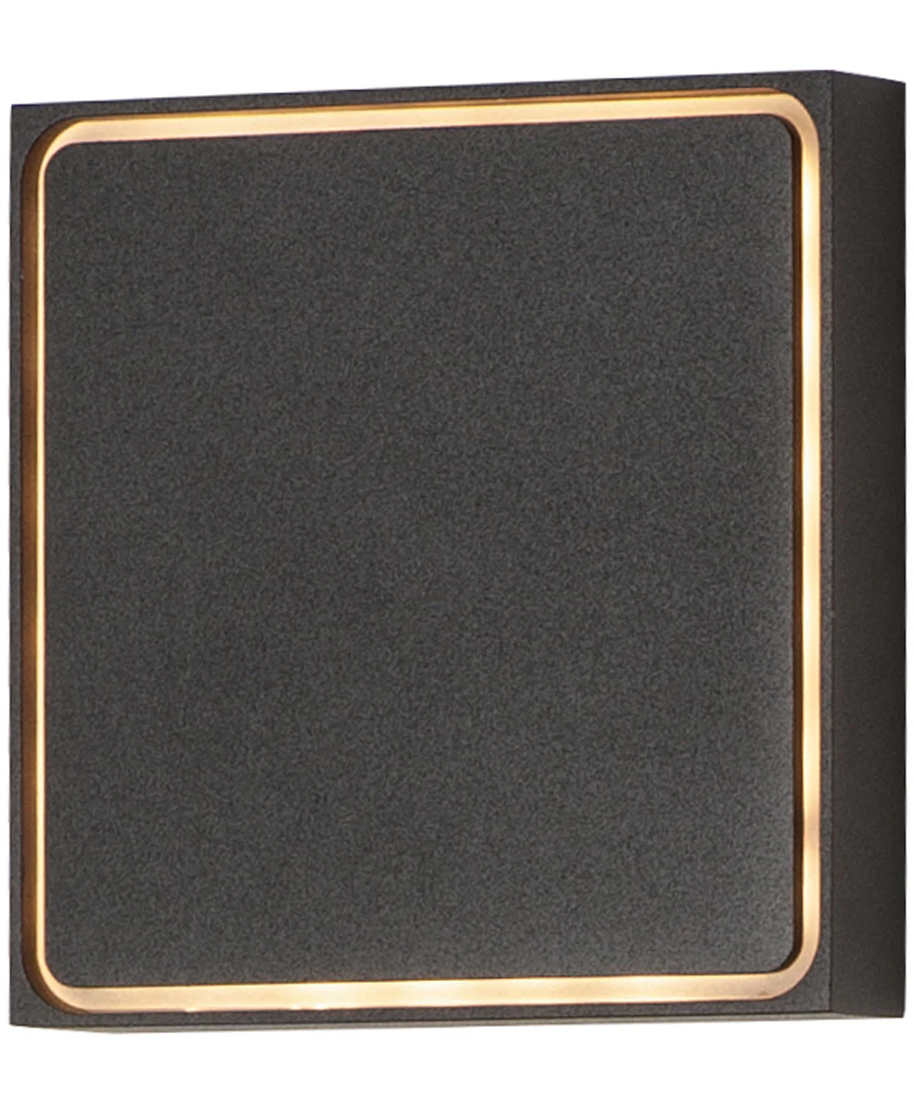 Alumilux Outline LED Outdoor Wall Sconce Black