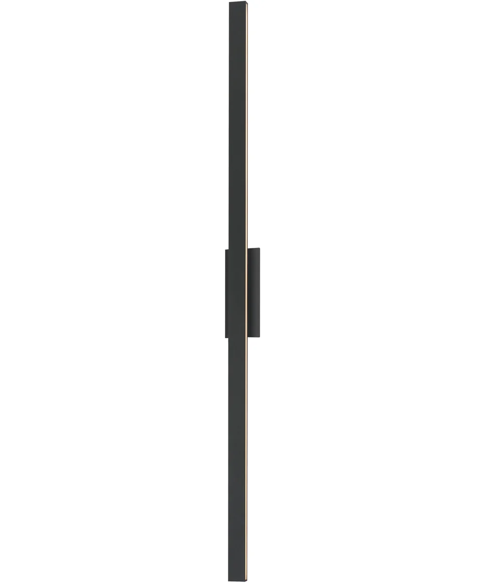 Alumilux SideLine 96 inch LED Outdoor Wall Sconce Black