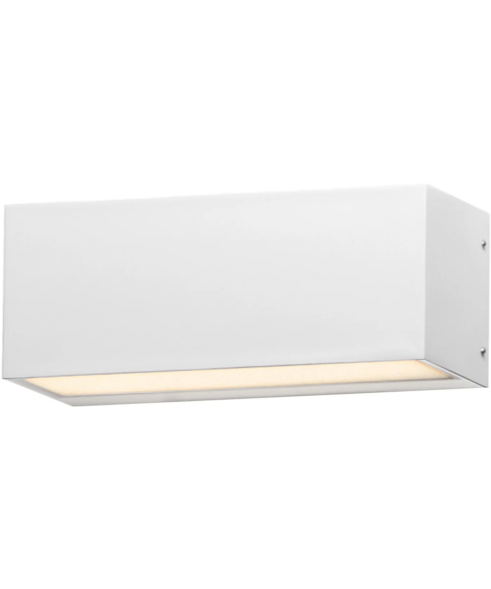 Blok 9 inch LED Outdoor Wall Sconce White - Image 2