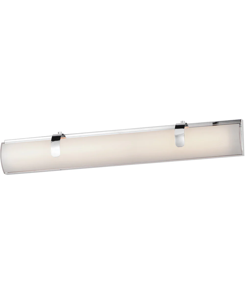 Clutch 30 inch LED Bath Vanity Polished Chrome