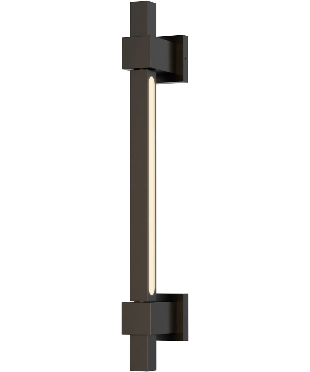 Cubist Square LED Wall Sconce Black - Image 3