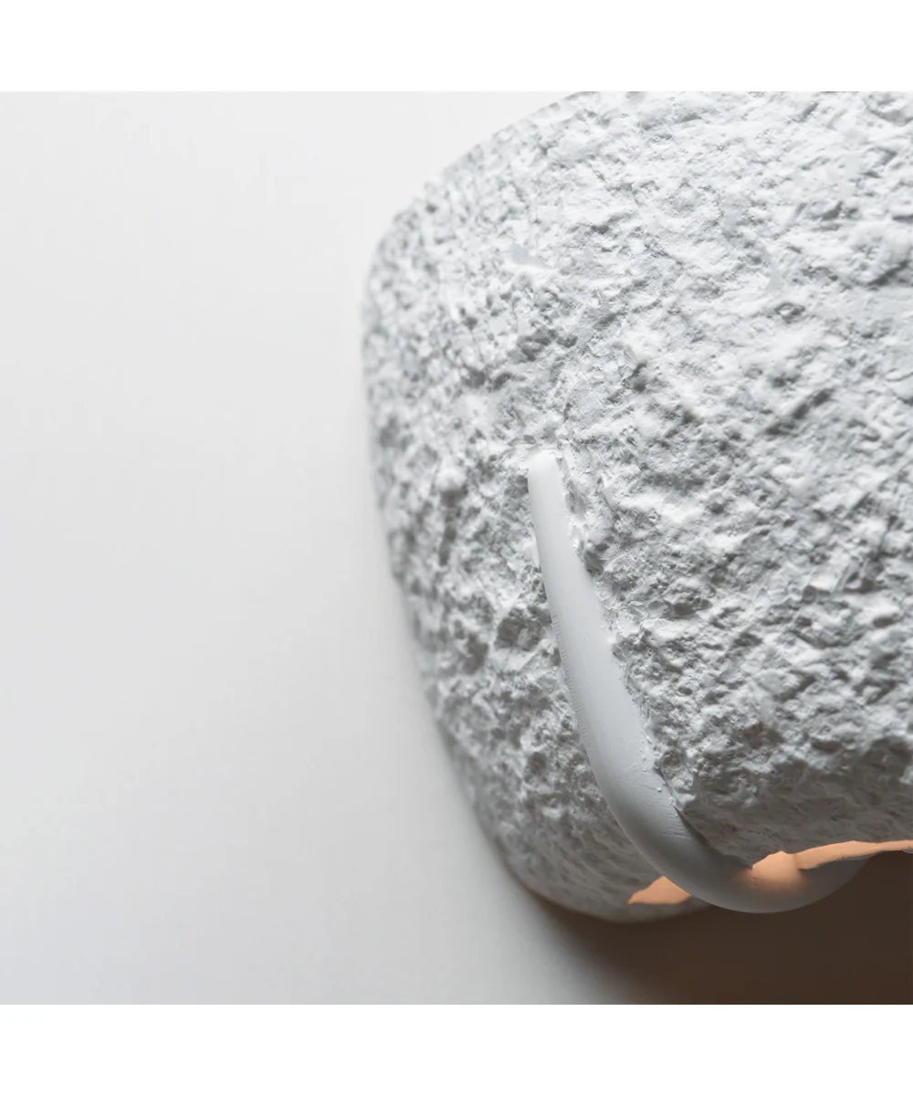 Geist LED Wall Sconce Textured White - Image 6