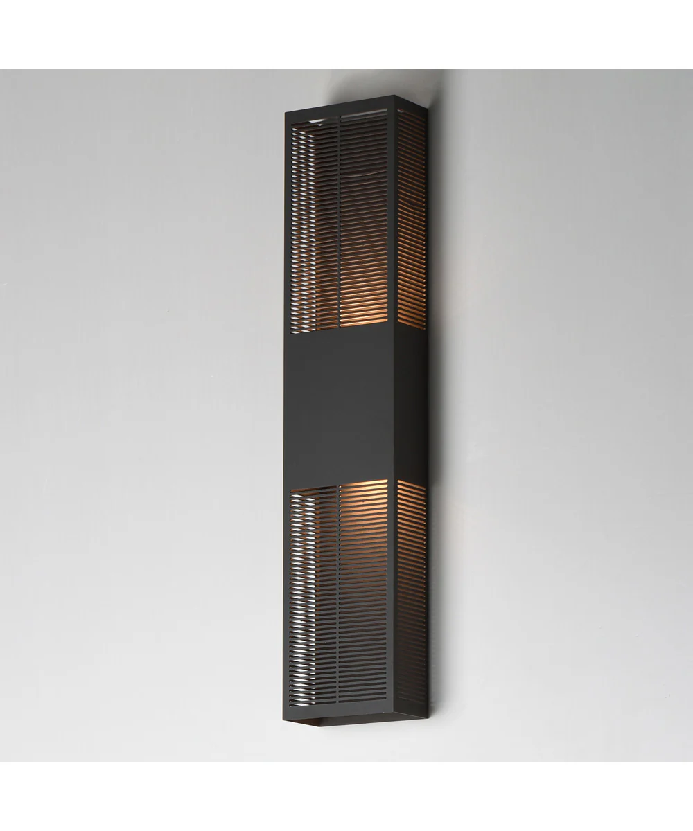 Grate 30 inch LED Outdoor Wall Sconce Architectural Bronze - Image 5