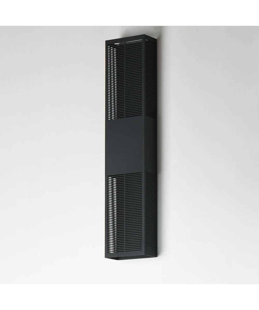 Grate 30 inch LED Outdoor Wall Sconce Black - Image 5